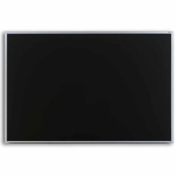 Marsh Industries, Inc Marsh 60"x 36" Black Composition Chalkboard, Aluminum Trim AS30500BL